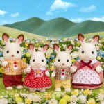 4150 Sylvanian Families Chocoladekonijn Familie - Afbeelding 2