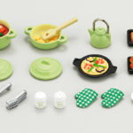 5028 Sylvanian Families keuken- kookset