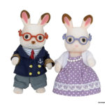 5190 Sylvanian Families Opa en Oma Chocoladekonijn