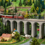 222599 Faller Viadukt-Set, 2-gleisig, gerad
