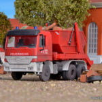 18268 Kibri H0 Feuerwehr MB ACTROS Absetzkipper