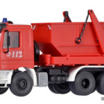 18268 Kibri H0 Feuerwehr MB ACTROS Absetzkipper - Afbeelding 2