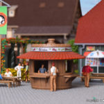 38673 Kibri H0 Verkaufsstand Bier und Wein