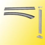 44547 Vollmer H0 Set Brückenauffahrt bis 12 cm Höhe **Auslauf**