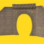 48100 Vollmer H0 Tunnelportal aus Steinkunst, eingleisig - Afbeelding 2