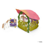 42445 Schleich Glitzerndes Blütenhaus mit Einhörnern, S - Afbeelding 3