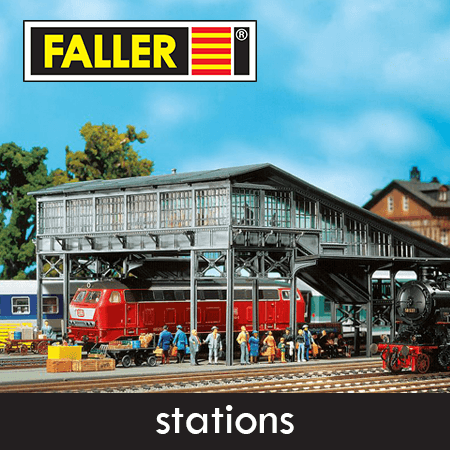 Faller Stations, Perrons