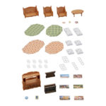 5339 Sylvanian Families Gezellige Woonkamer Set - Afbeelding 3