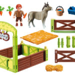 70120 Playmobil® Knip en Meneer Worteltjes met paardenbox - Afbeelding 3