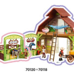 70120 Playmobil® Knip en Meneer Worteltjes met paardenbox - Afbeelding 5