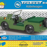 24556 Cobi Bouw Sets Trabant 601 Kübelwagen - Afbeelding 2