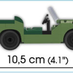 24556 Cobi Bouw Sets Trabant 601 Kübelwagen - Afbeelding 4