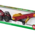 1996 Siku Massey Ferguson Traktor mit Förderband - Afbeelding 4