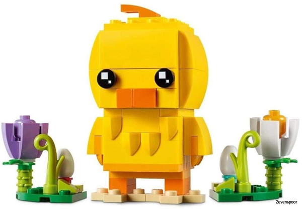 Hoop van Ga trouwen Overjas 40350 LEGO® BrickHeadz Easter Chick Paas kuiken - Zevenspoor