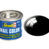 32107 Revell Email Color, Black, Gloss, 14ml, RAL 9005