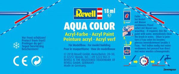 fabriek lunch Onmogelijk 36177 Revell Aqua Color Staubgrau, matt, 18ml, RAL 7012 - Zevenspoor