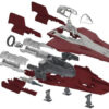 6759 Revell A-Wing Fighter Rood - Afbeelding 3