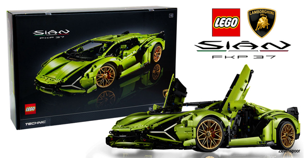 42115 LEGO® Lamborghini Sián FKP 37 - Zevenspoor