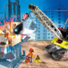 70442 Playmobil® Kabelgraafmachine met bouwonderdeel