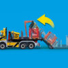 70444 Playmobil® Vrachtwagen met wissellaadbak - Afbeelding 7