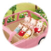 5535 Sylvanian Families familie picknick auto - Afbeelding 3