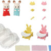 5532 Sylvanian Families Drieling konijnen set - Afbeelding 2