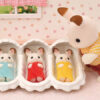 5532 Sylvanian Families Drieling konijnen set - Afbeelding 3