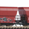 40716 Piko N-2er Set Schüttgutwg. Falns OnRail VI mit Graffiti - Afbeelding 2