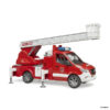 2673 bruder MB Sprinter Feuerwehr Drehl., Pumpe, L+S - Afbeelding 2