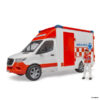 2676 bruder MB Sprinter Ambulanz mit Fahrer, L+S