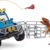 41464 Schleich Geländewagen mit Dino-Außenposten - Afbeelding 2