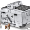 2989 Cobi Bouw Sets GREAT WAR STURMPANZERWAGEN A7V - Afbeelding 3