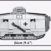 2989 Cobi Bouw Sets GREAT WAR STURMPANZERWAGEN A7V - Afbeelding 10