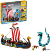 31132 LEGO® VIKING SHIP AND MIDGARD SERPENT