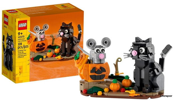 Fervent cascade Bergbeklimmer 40570 LEGO® Halloween kat en muis - Zevenspoor
