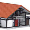 8246 Busch Modern woonhuis bruin/rood - Afbeelding 2