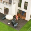 38338 Kibri H0 Kubushaus Anna mit Balkon - Polyplate Bausatz - Afbeelding 3
