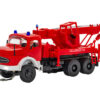 8052 Viessmann H0 Feuerwehr MB Rundhauber 3-achs Bergekran mitRundumleuchten, Basis, Funktionsmodell - Afbeelding 2