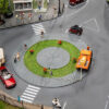 180278 Faller Kreisverkehr und Verkehrsinse