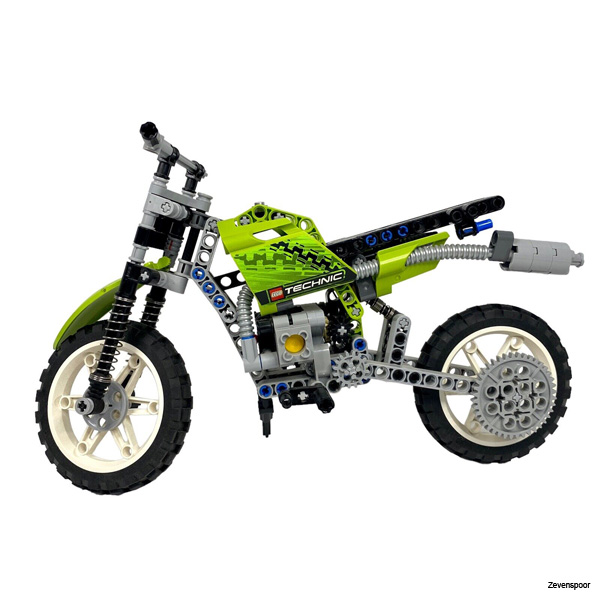 placere Med venlig hilsen Sinis 8291 LEGO® Motocross B 8291 - Zevenspoor