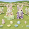 5691 Sylvanian Families Vrolijk pasen set- 2 fluweelzachte speelfiguren- konijnen- 3eitjes- snoepjes - Afbeelding 3