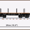 6284 Cobi Bouw Sets German Railway Platfrormwagen Typ SSY - Afbeelding 4