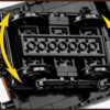 6284 Cobi Bouw Sets German Railway Platfrormwagen Typ SSY - Afbeelding 5