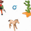 5373 Playmobil® Cowboy met wild veulen - Afbeelding 2
