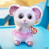 2007519 TY Pluche BEANIE BOO'S NINA MOUSE 15CM - Afbeelding 3