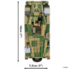 2288 Cobi Bouw Sets Sd.Kfz. 234/3 Stummel - Afbeelding 9