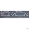 24506 Cobi Bouw Sets Maserati Granturismo Folgore - Afbeelding 2