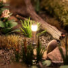 180139 Faller LED-Wegleuchte, silber, warmw