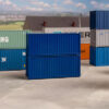 182054 Faller 20' Container, blau, 2er-Set