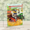 171 Santoro Swing Cards - Tractors And Diggers - Afbeelding 4